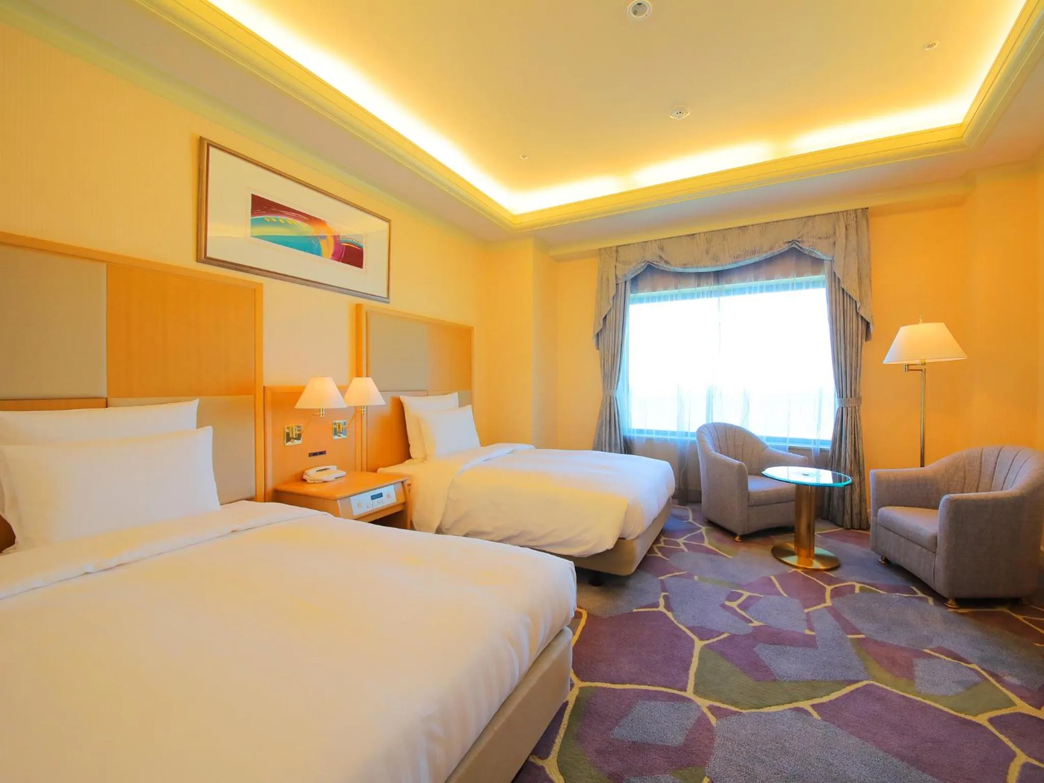Photo of the whole room, Bed in Surfeel Hotel Wakkanai