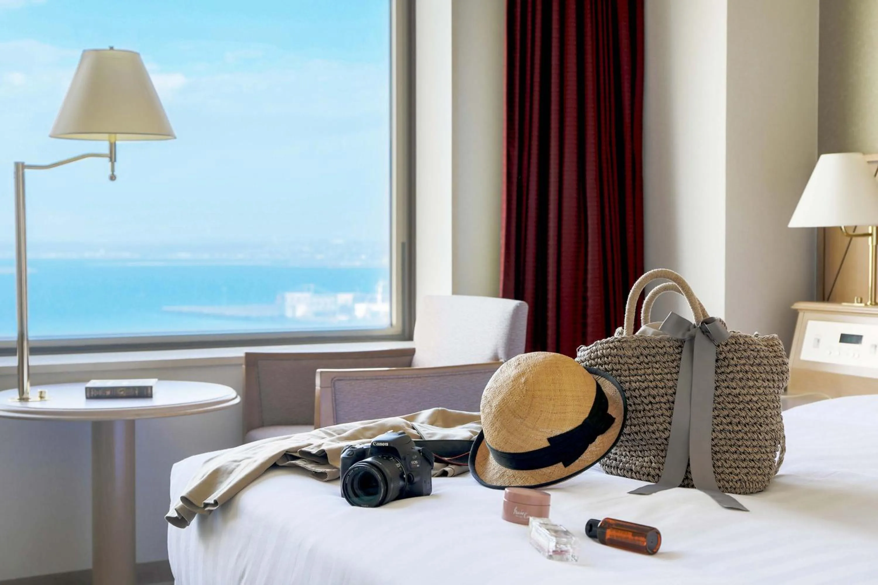 Sea view, Bed in Surfeel Hotel Wakkanai