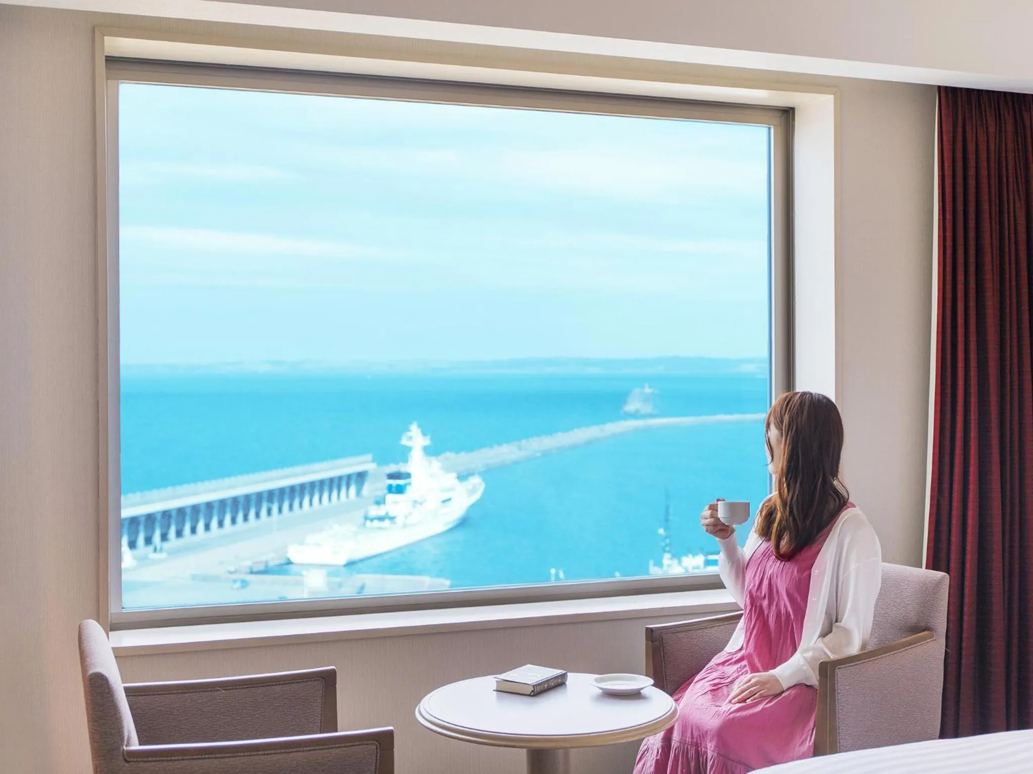 Sea view in Surfeel Hotel Wakkanai