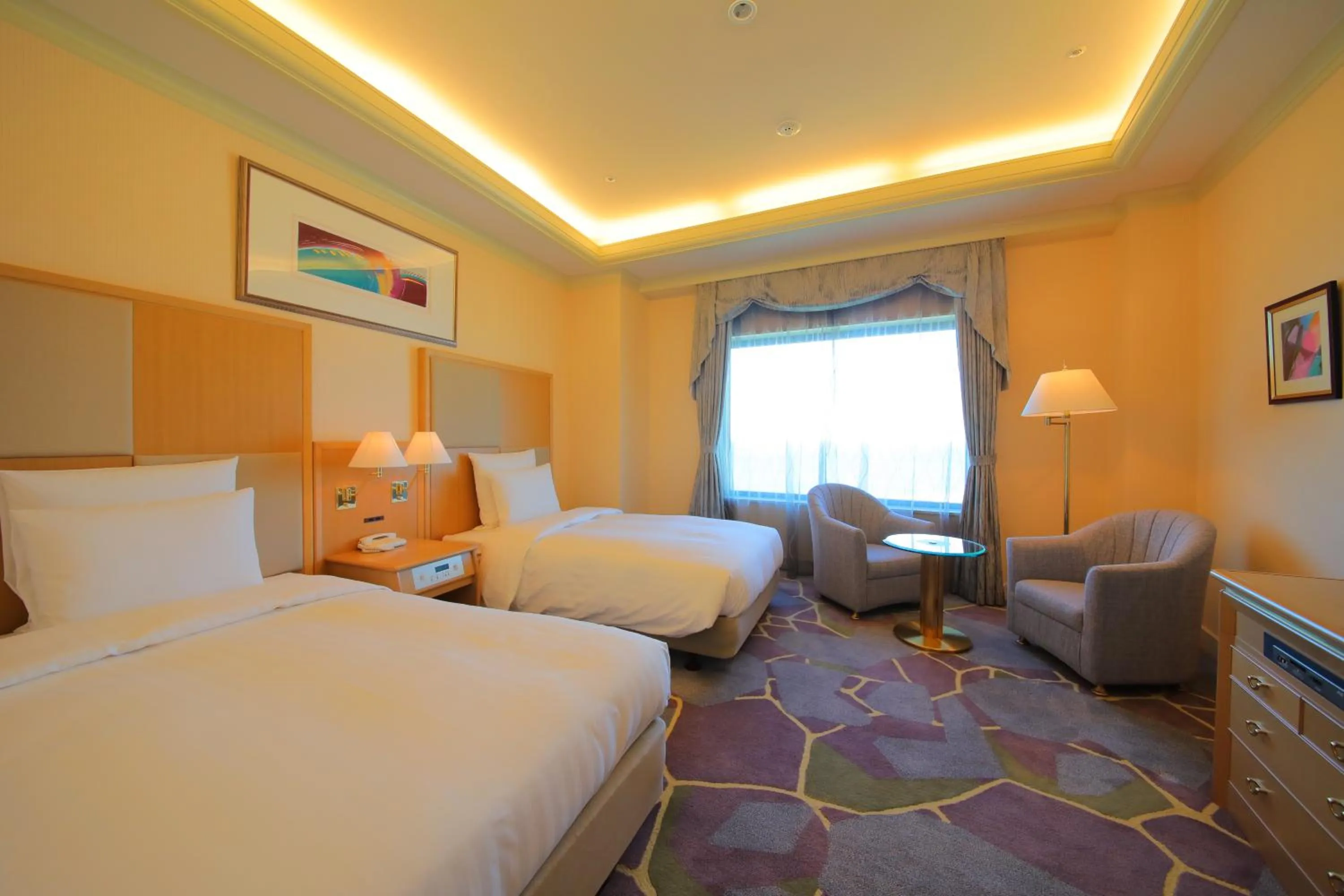 Photo of the whole room, Bed in Surfeel Hotel Wakkanai