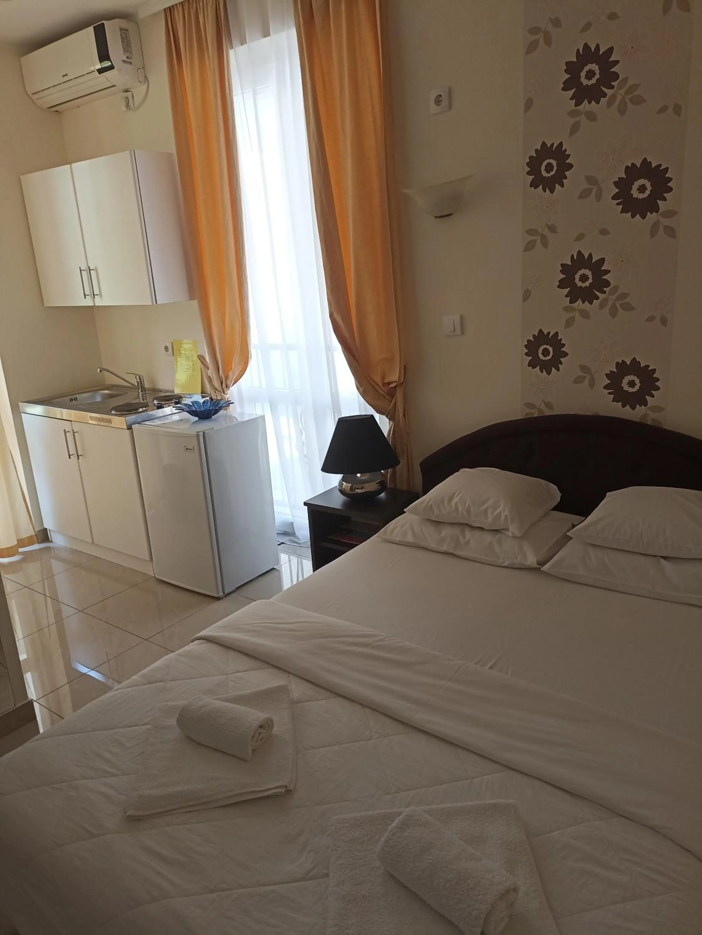 Bed in Swiss Residence Montenegro