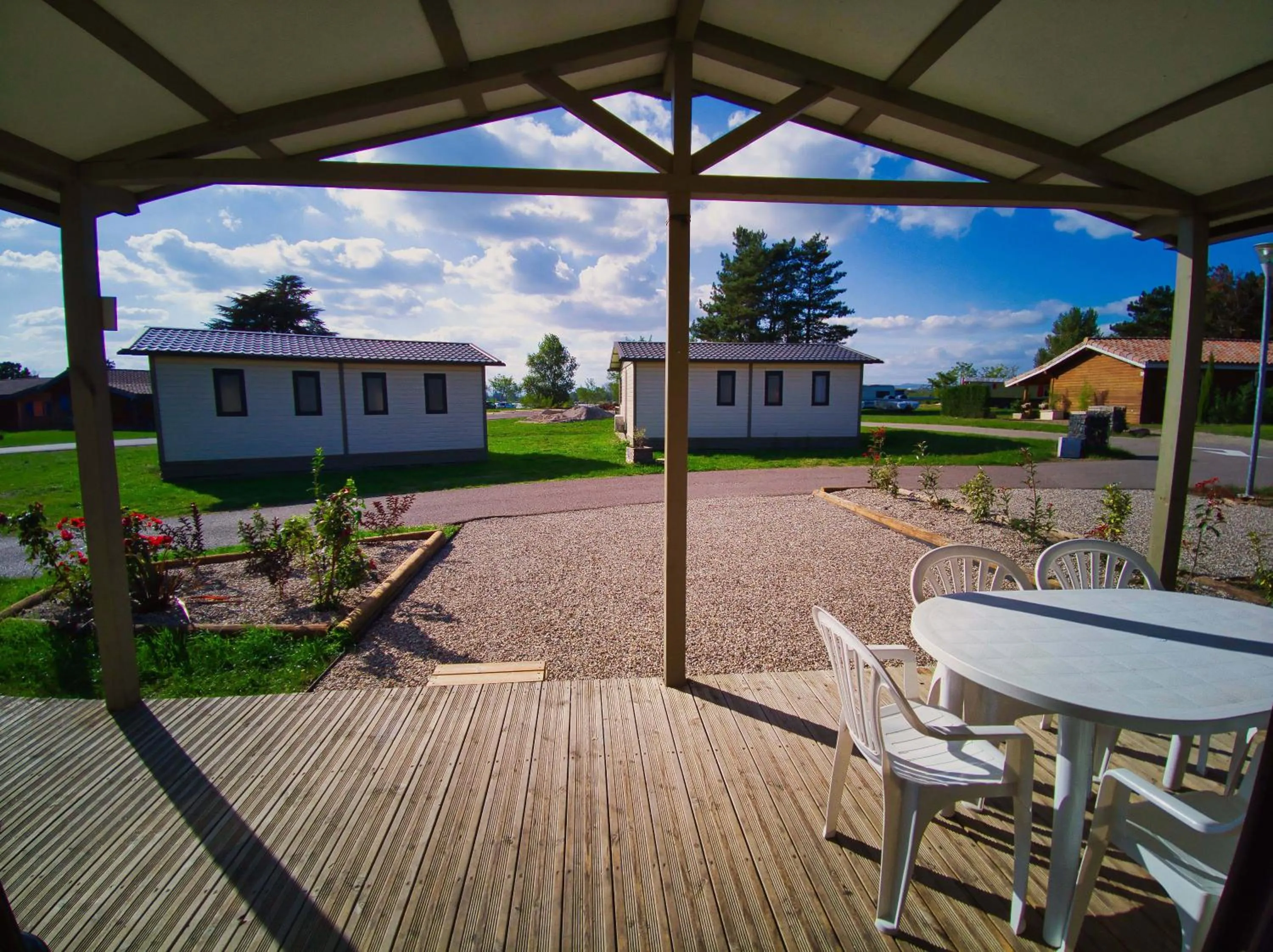 Patio in Lodge Hôtel & Spa Les Voiles du Grand Large