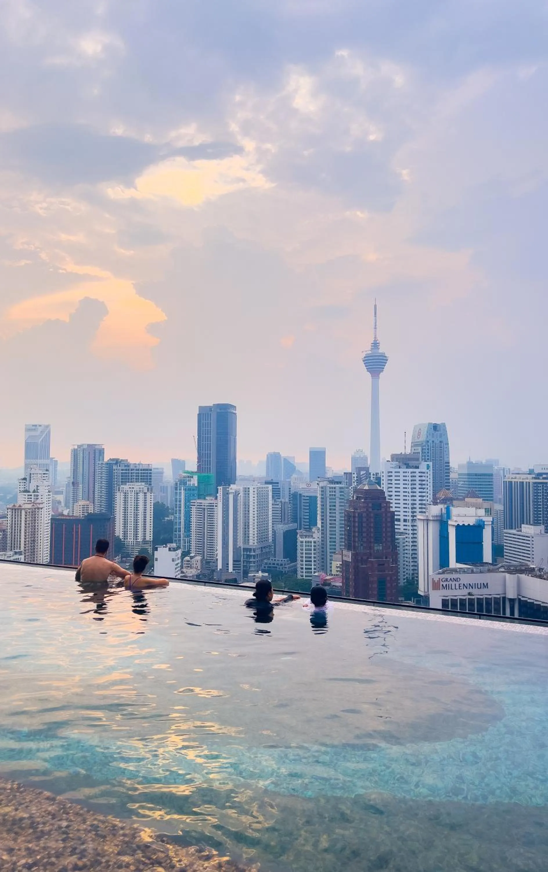 City view in Axon Residence KLCC - AX HOME