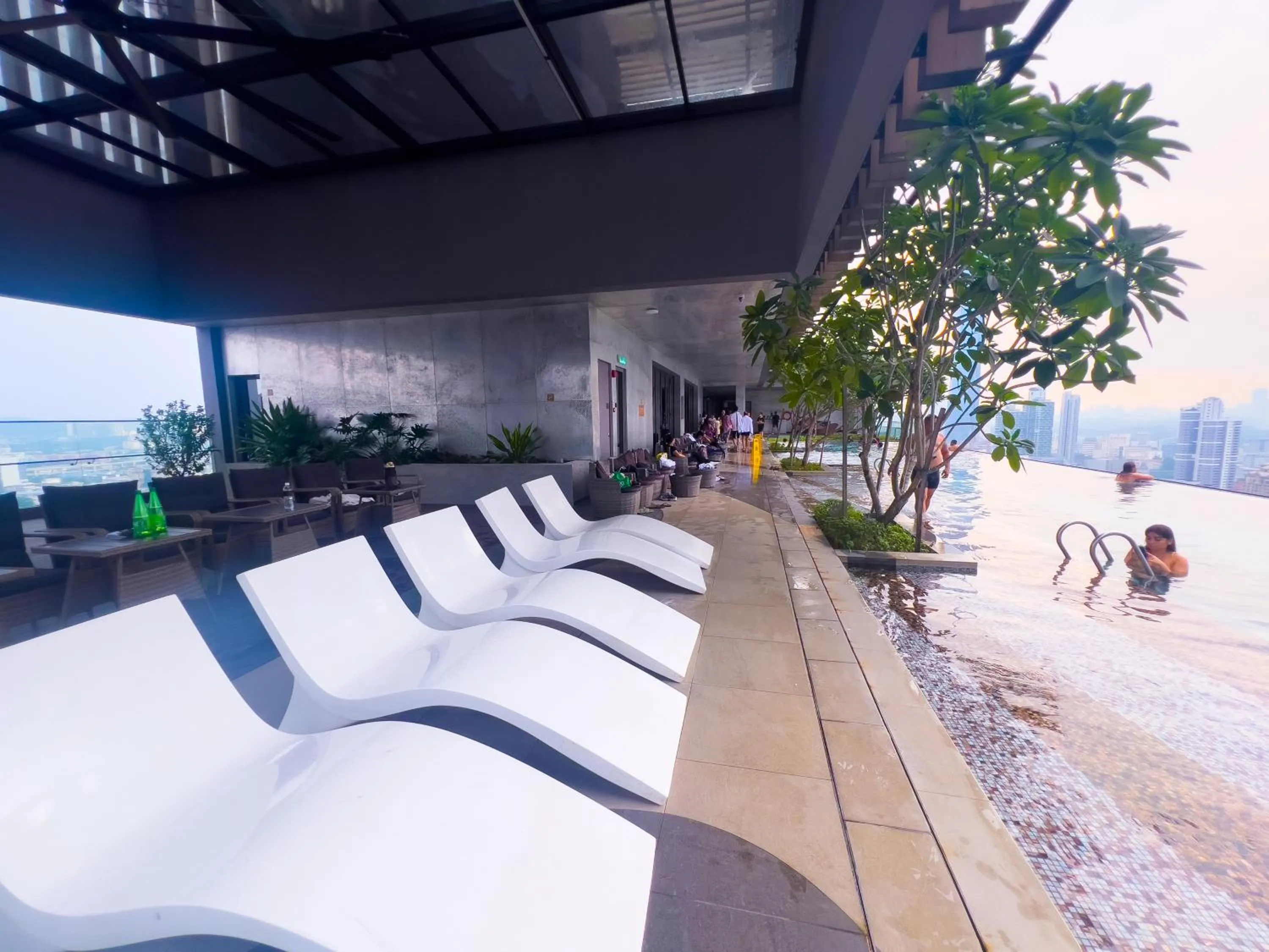 Pool view in Axon Residence KLCC - AX HOME