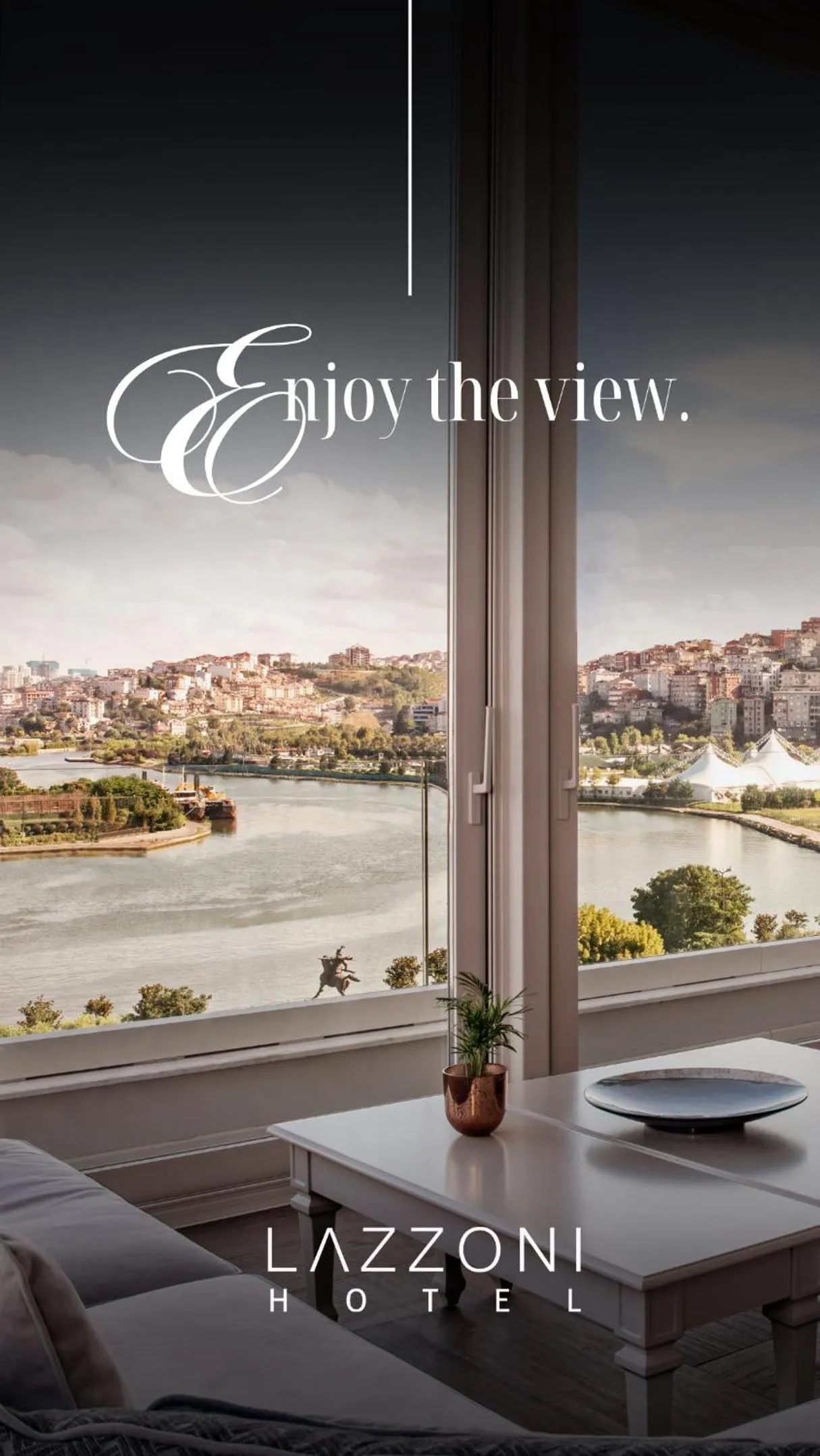 River view in Lazzoni Hotel