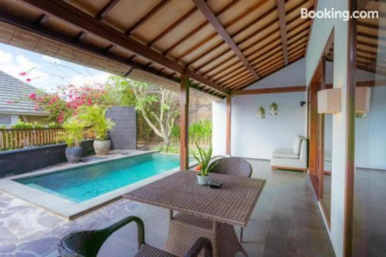 Seating area in The Canggu Boutique Villas