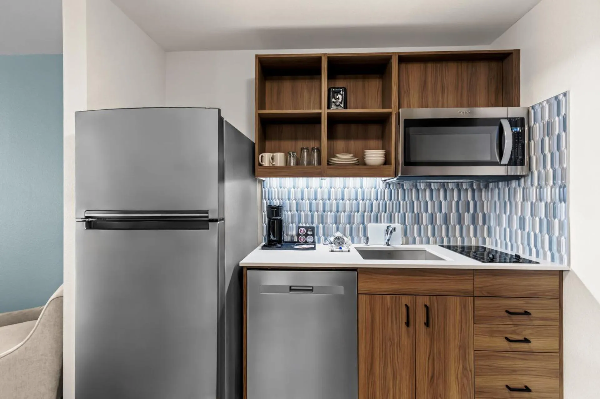 kitchen in Everhome Suites Temecula