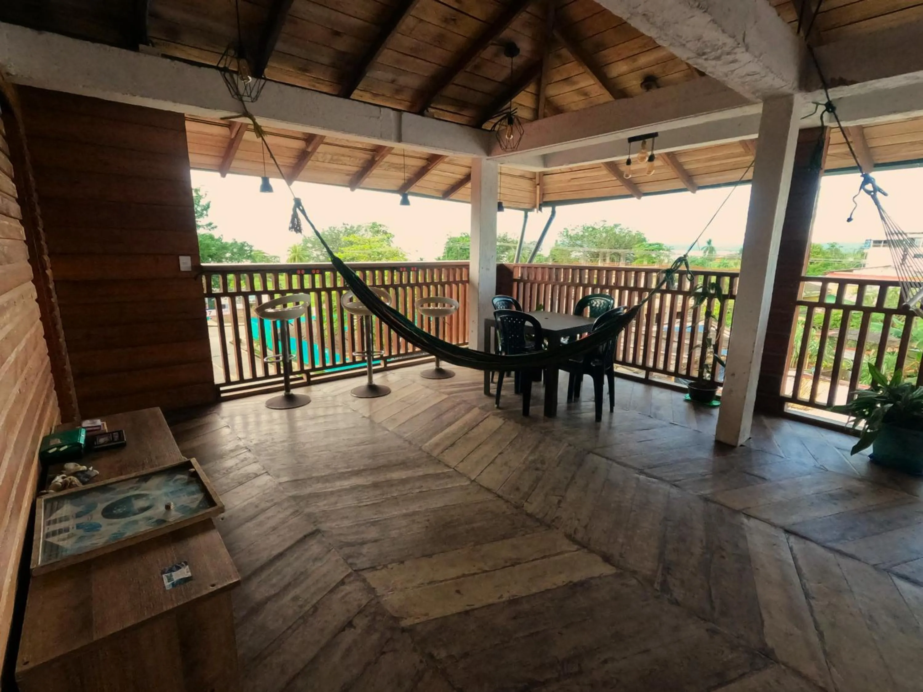 Patio in Petra Hotel