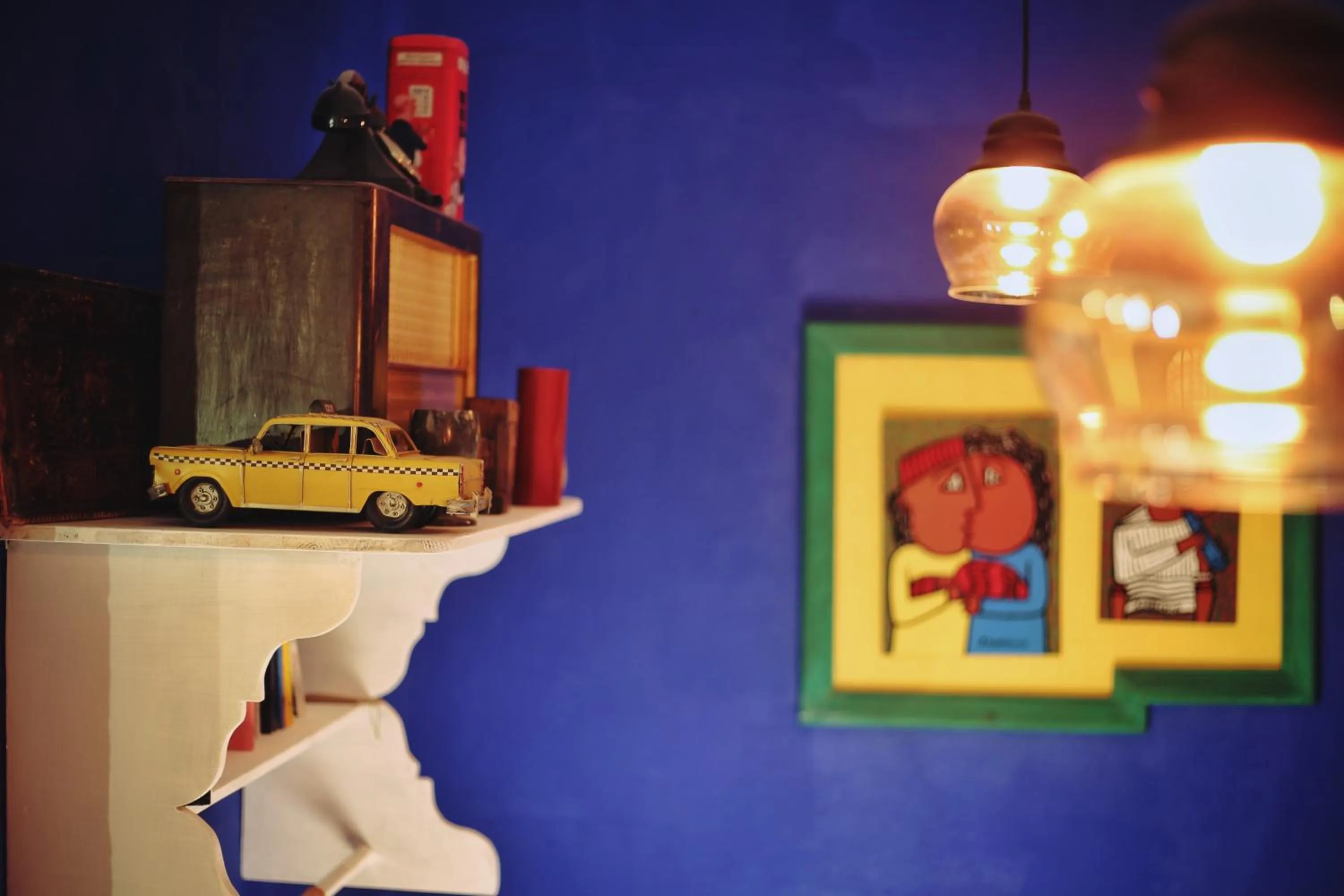 Communal lounge/ TV room in Dar Elrio