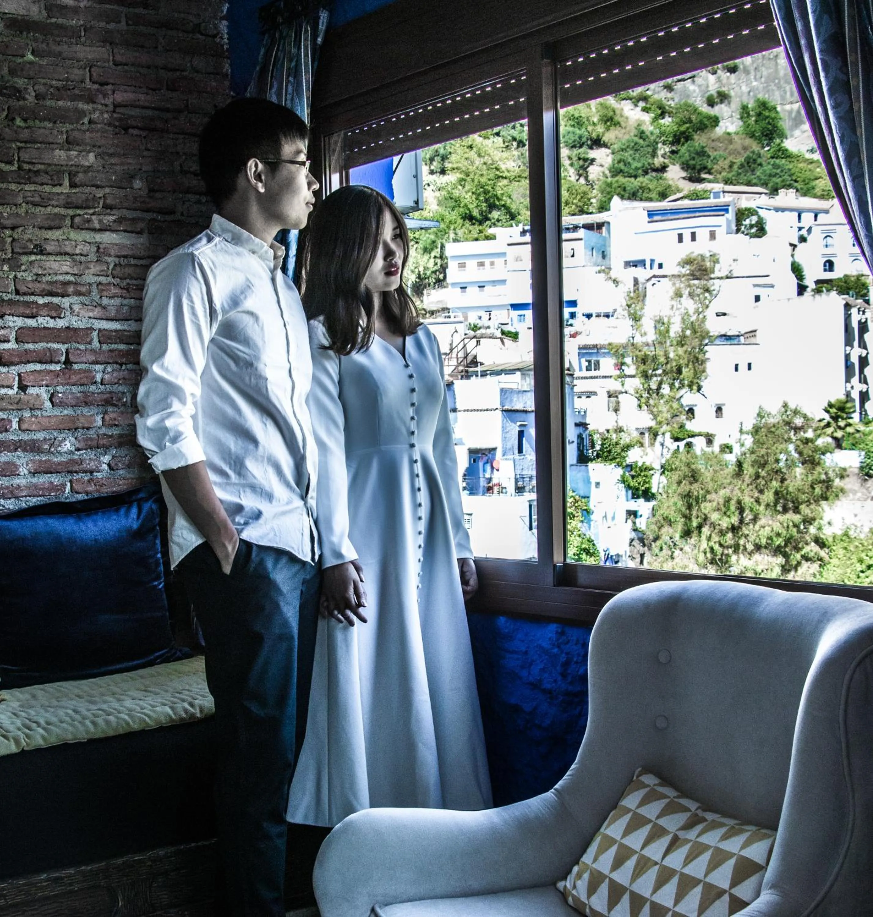 Living room in Dar Elrio