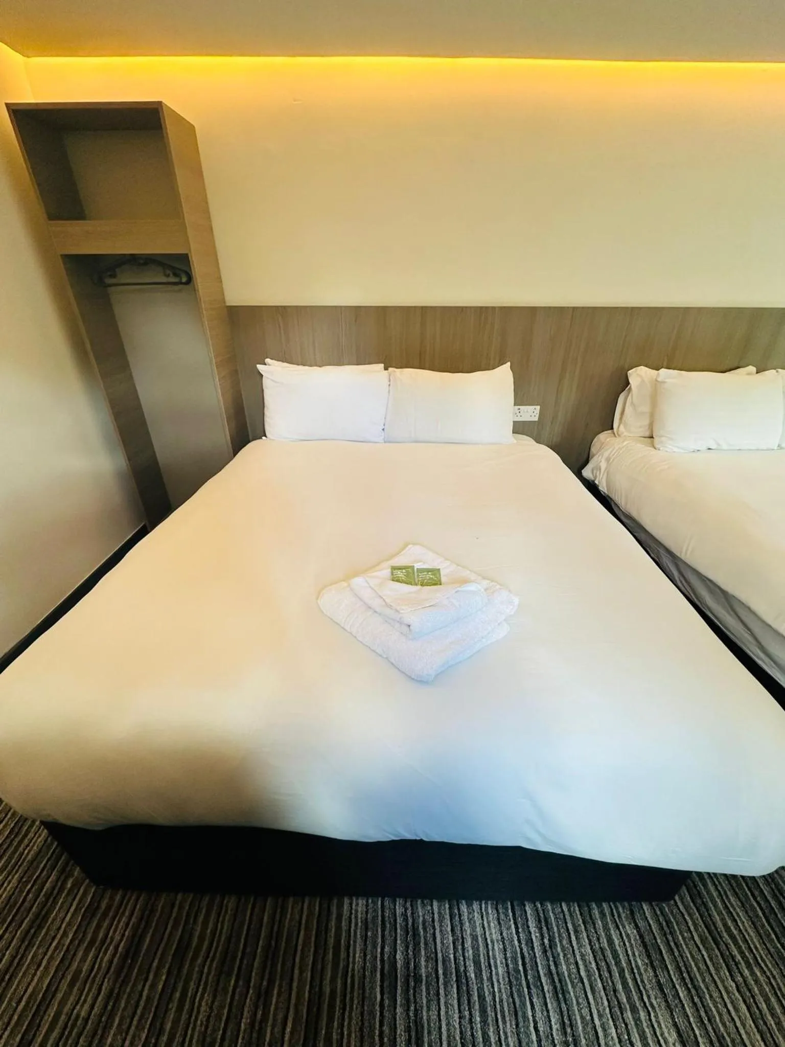 Bed in My Motel Glasgow Airport