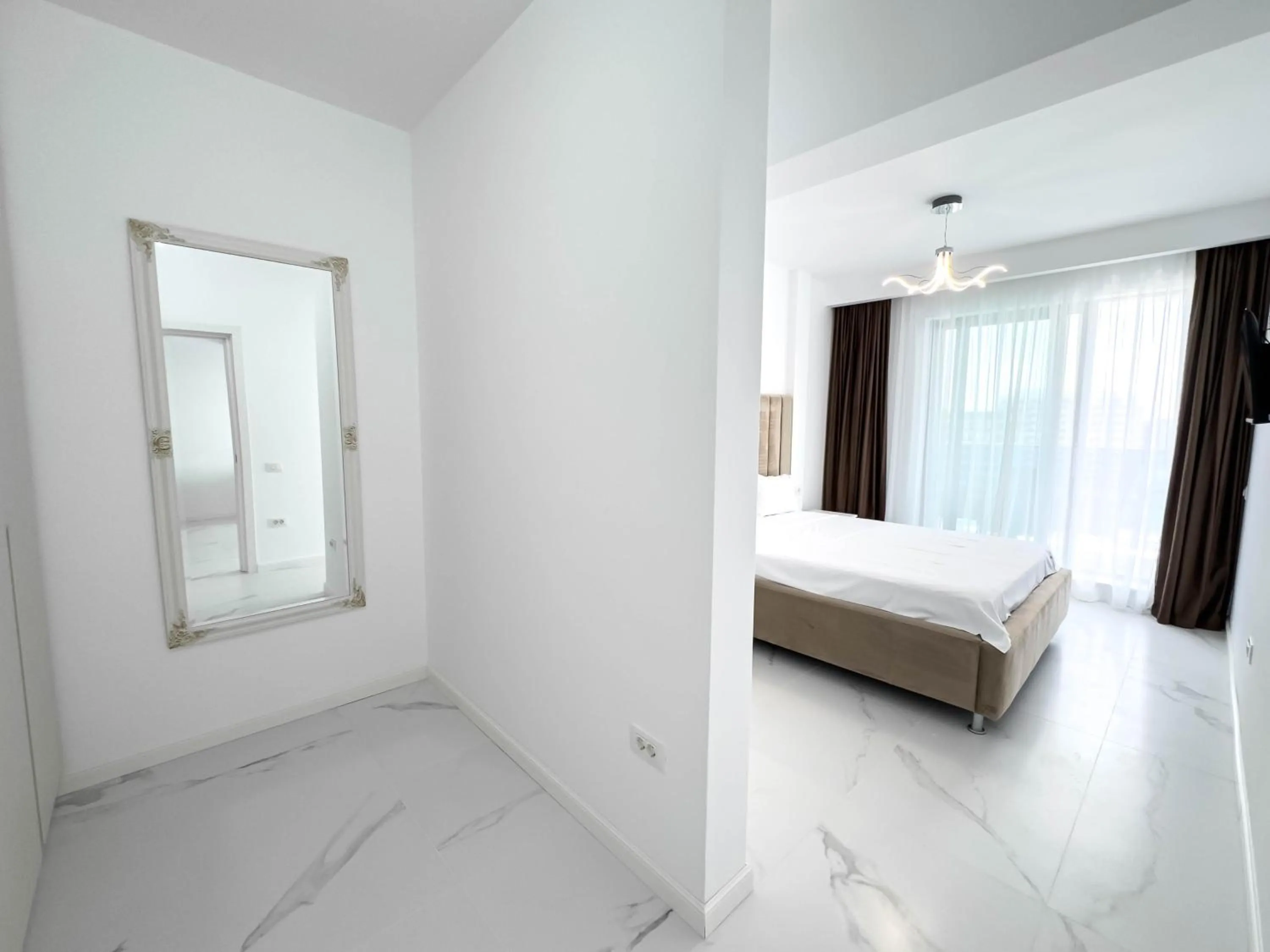 Bed in Wave 6 Apartments