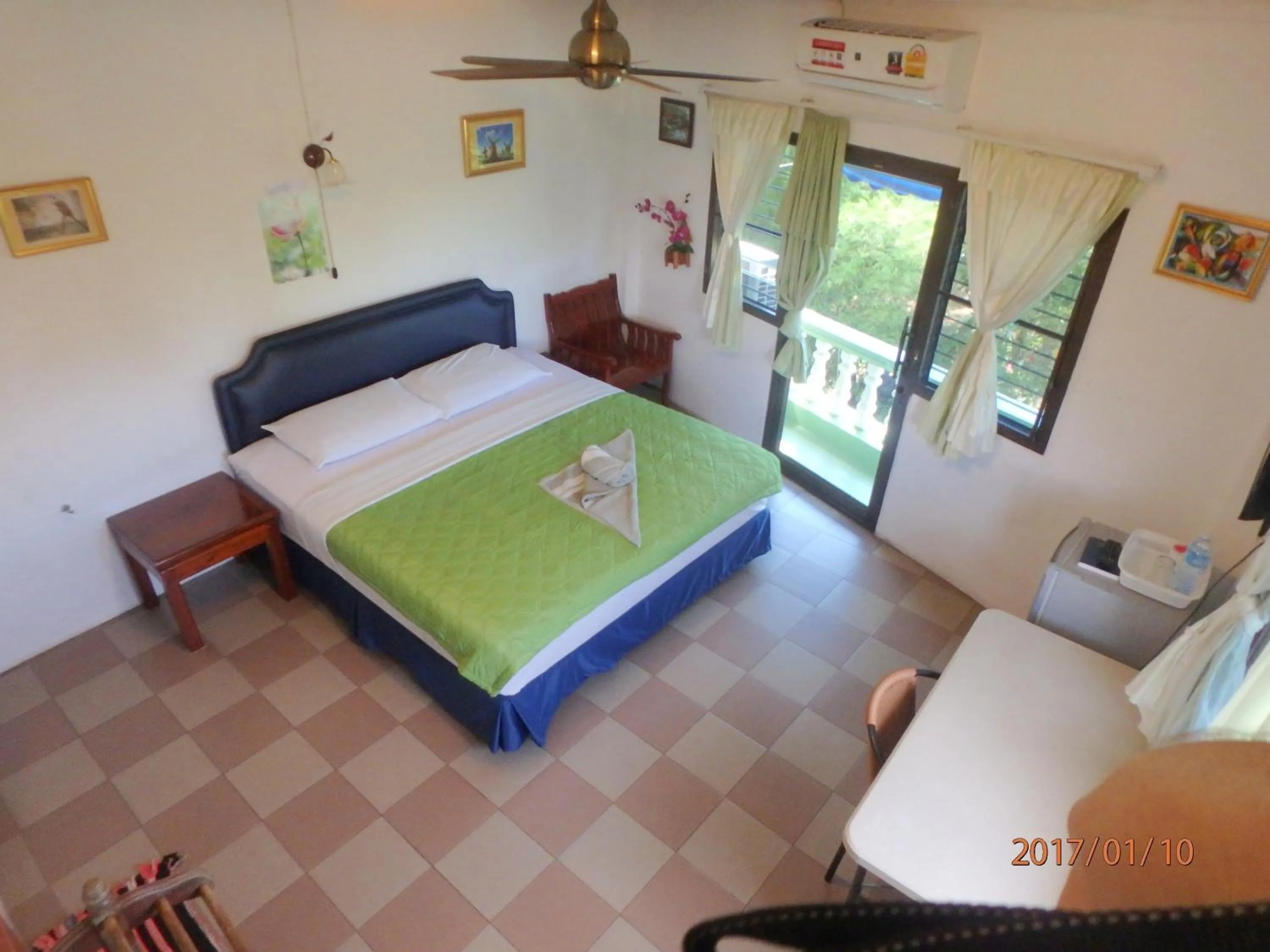 Bed in Residence House