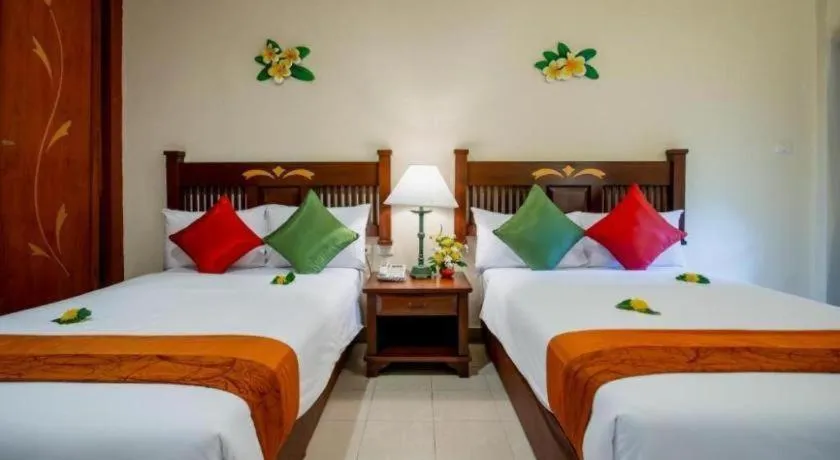 Bed in Hyton Leelavadee Hotel