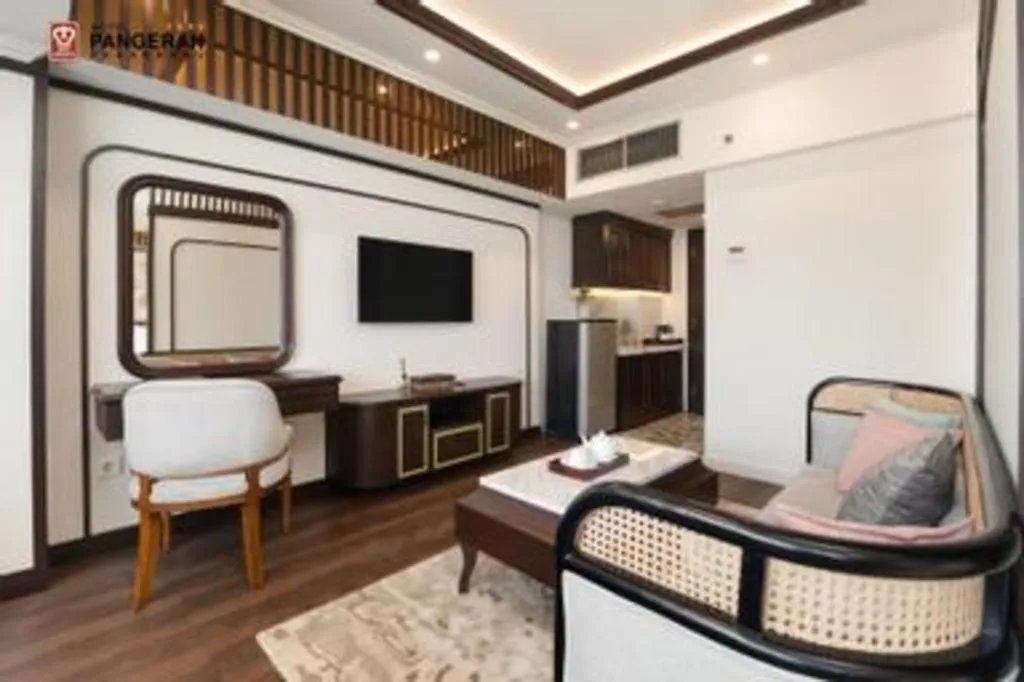 Bed in Hotel Pangeran