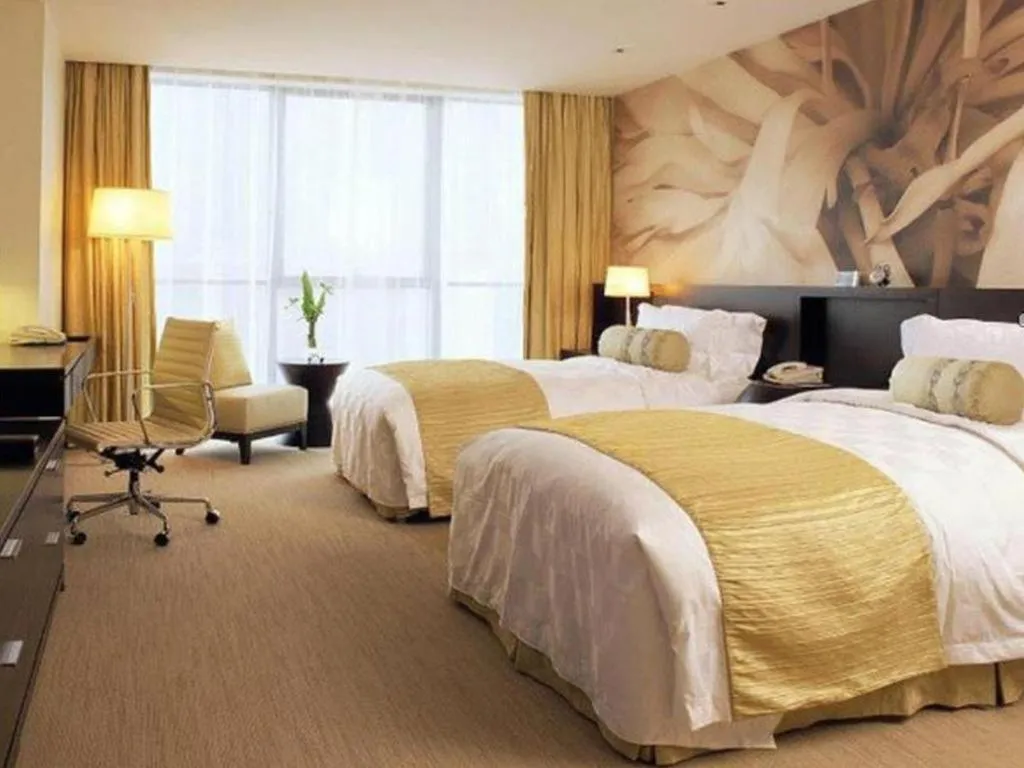 Bed in China National Convention Center Grand Hotel