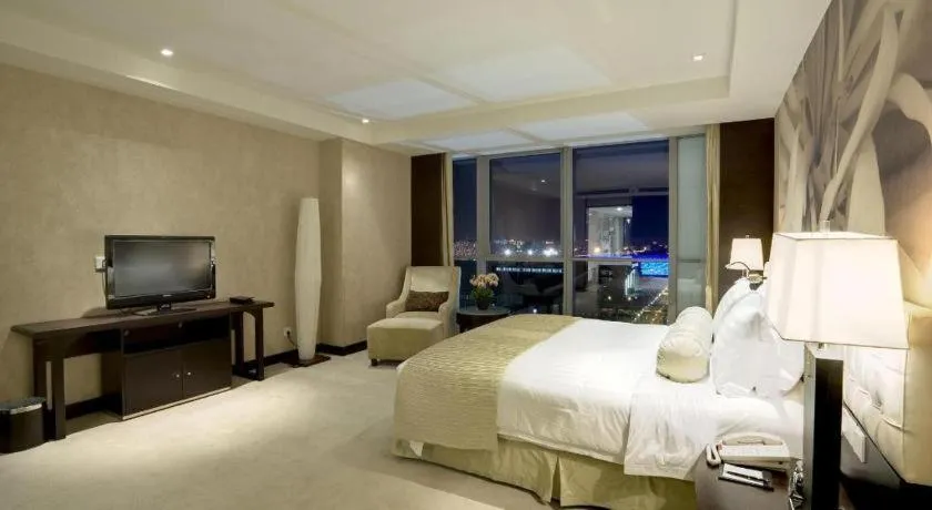 Bed in China National Convention Center Grand Hotel