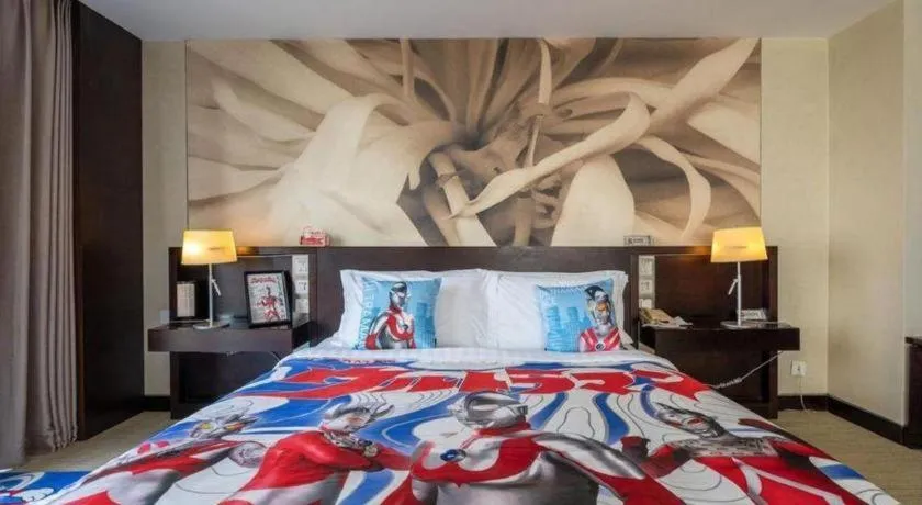 Bed in China National Convention Center Grand Hotel