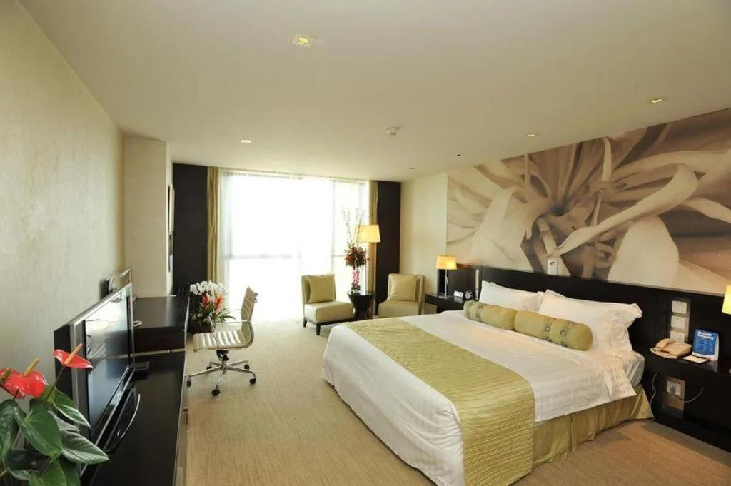 Bed in China National Convention Center Grand Hotel