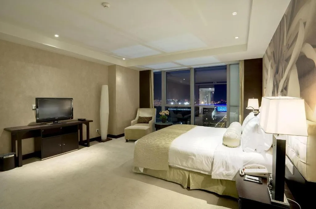 Bed in China National Convention Center Grand Hotel