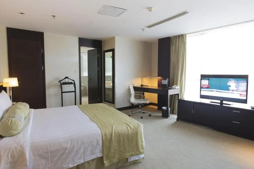 Bed in China National Convention Center Grand Hotel