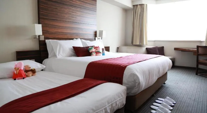 Bed in Jinglun Hotel