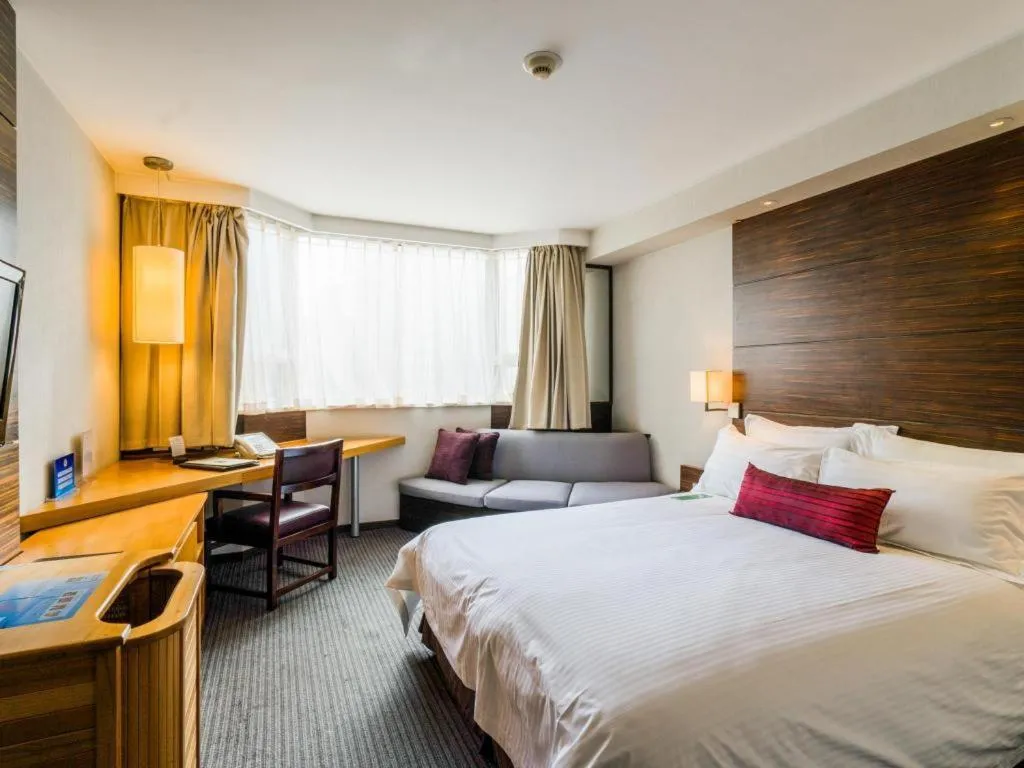 Bed in Jinglun Hotel