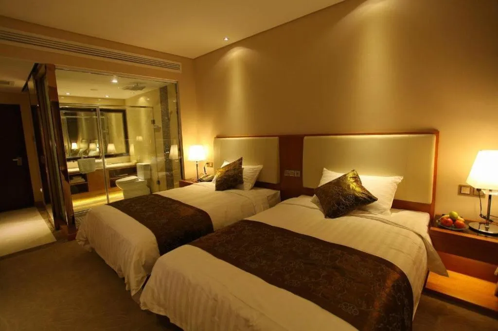 Bed in Expo Garden Hotel