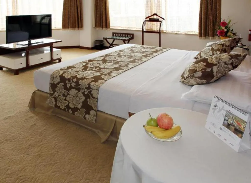 Bed in Expo Garden Hotel