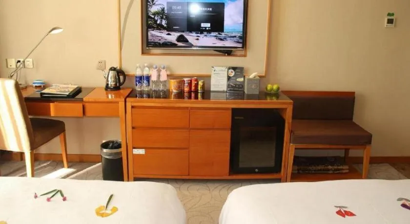 Bed in Expo Garden Hotel