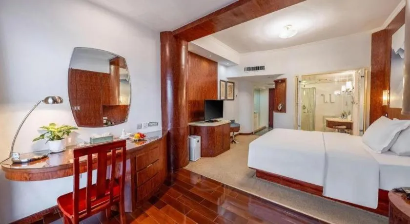 Bed in Expo Garden Hotel