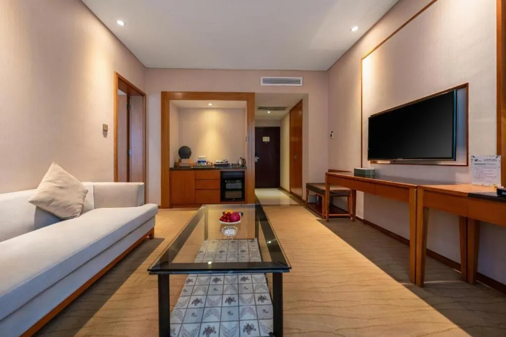 Bed in Expo Garden Hotel