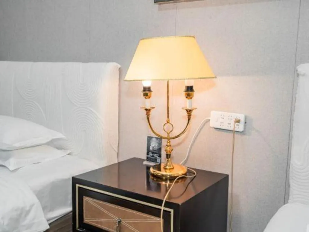 Bed in Qingdao Danube International Hotel