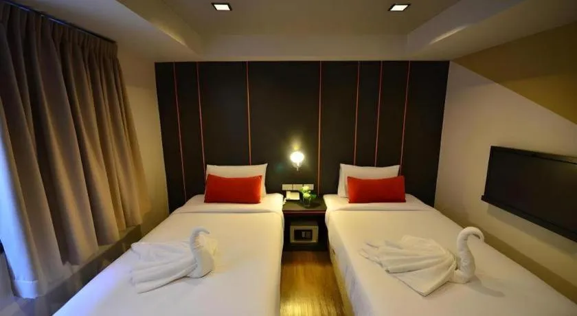 Bed in H2 Hotel