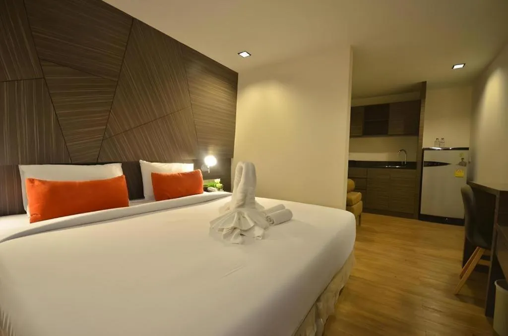 Bed in H2 Hotel