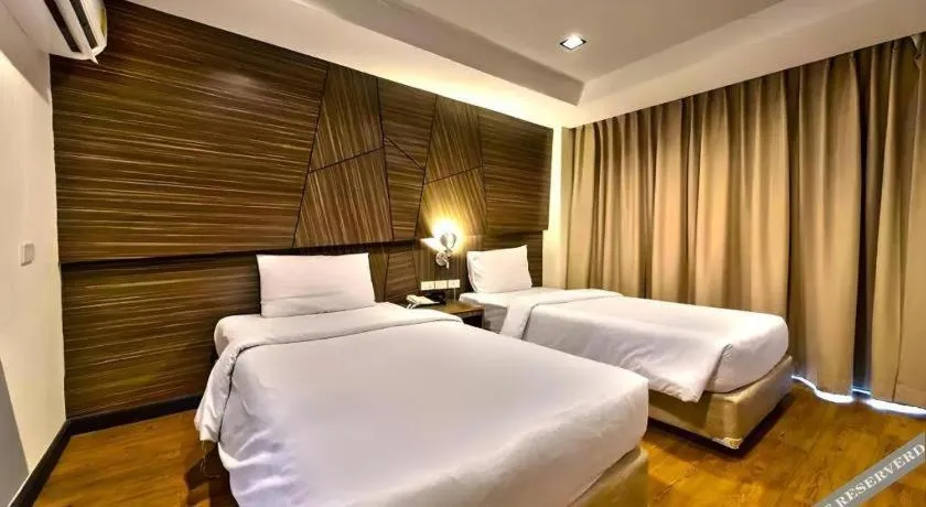 Bed in H2 Hotel