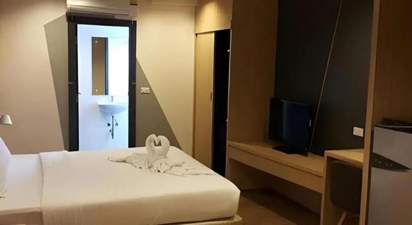 Bed in H2 Hotel