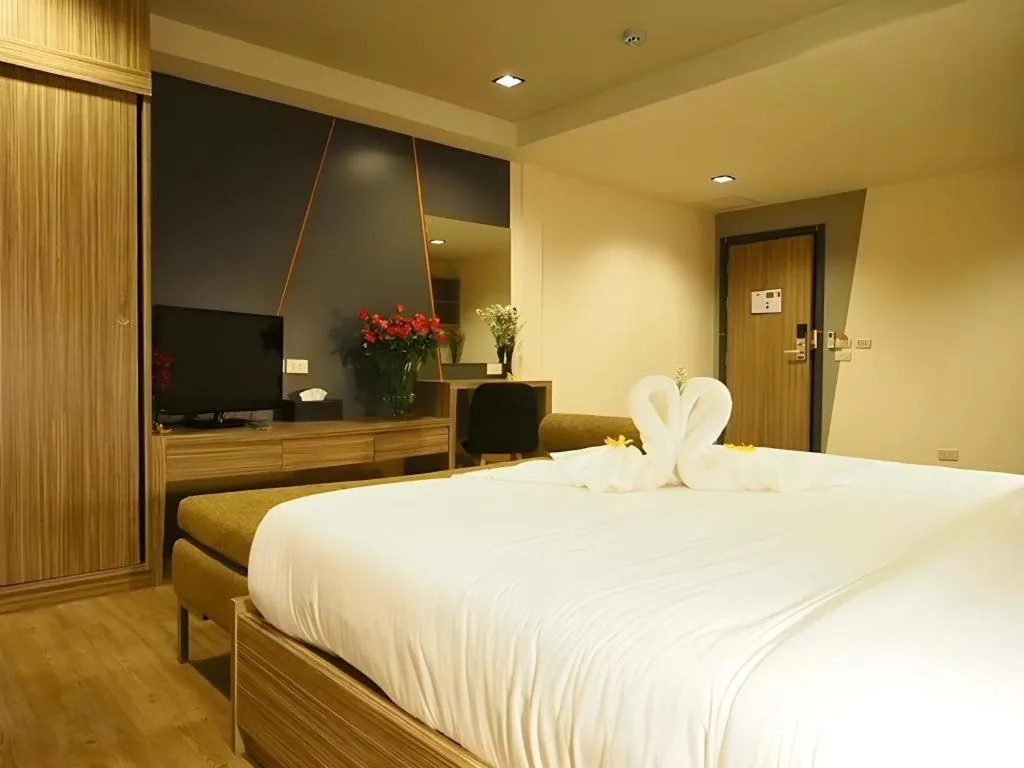 Bed in H2 Hotel