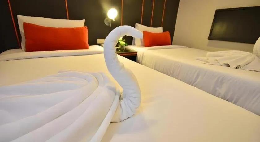 Bed in H2 Hotel