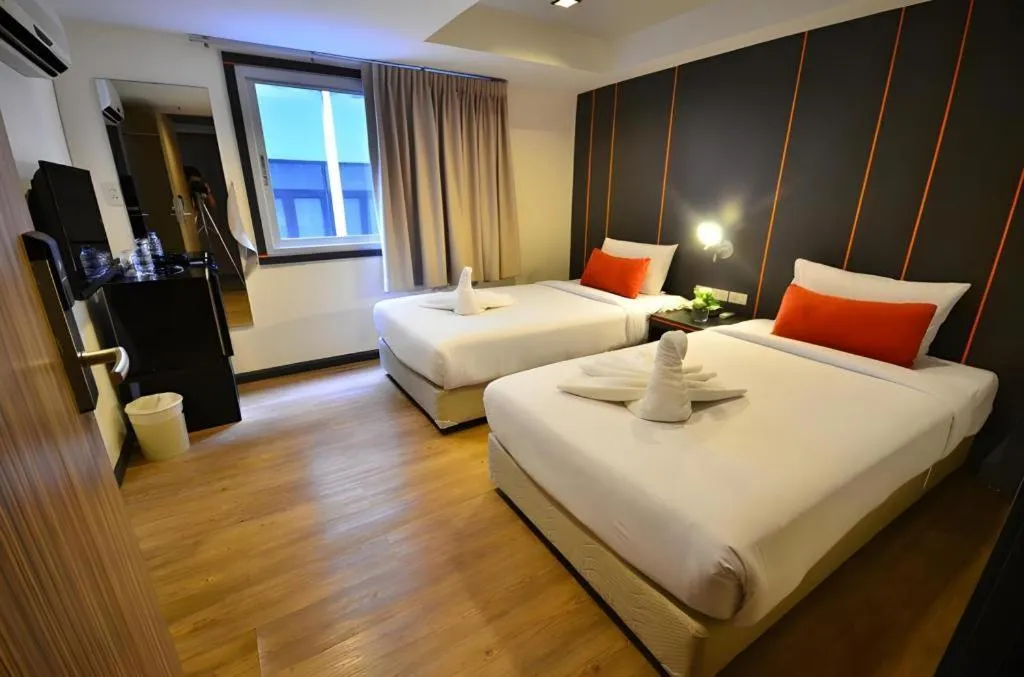 Bed in H2 Hotel