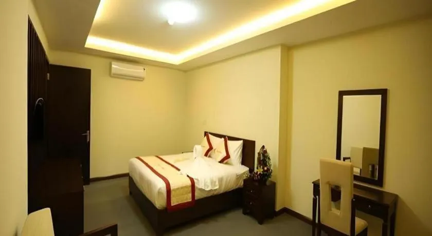 Bed in Tien Sa Hotel Da Nang