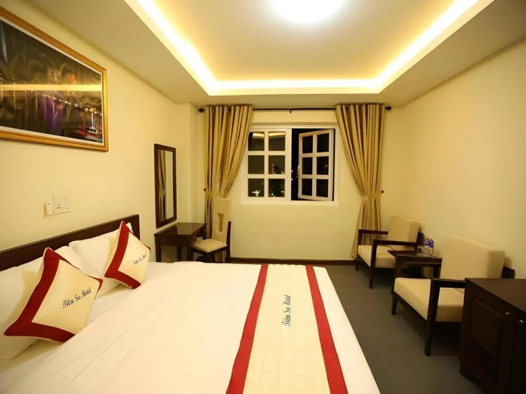 Bed in Tien Sa Hotel Da Nang