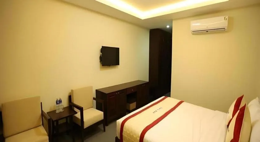 Bed in Tien Sa Hotel Da Nang