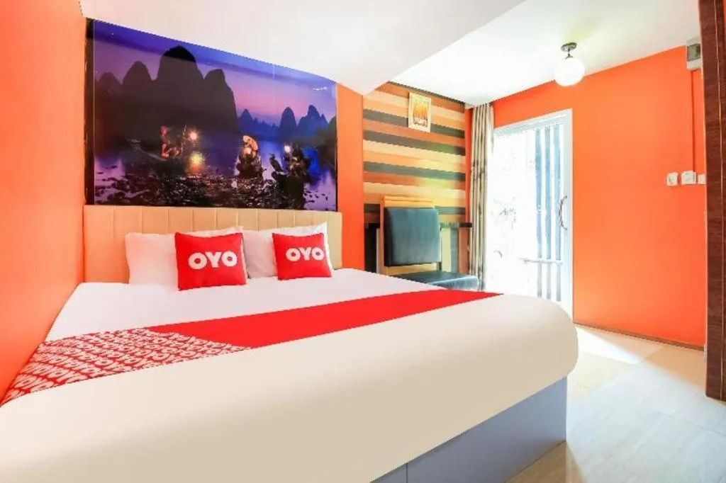 Bed in OYO 271 The Resort Romklao