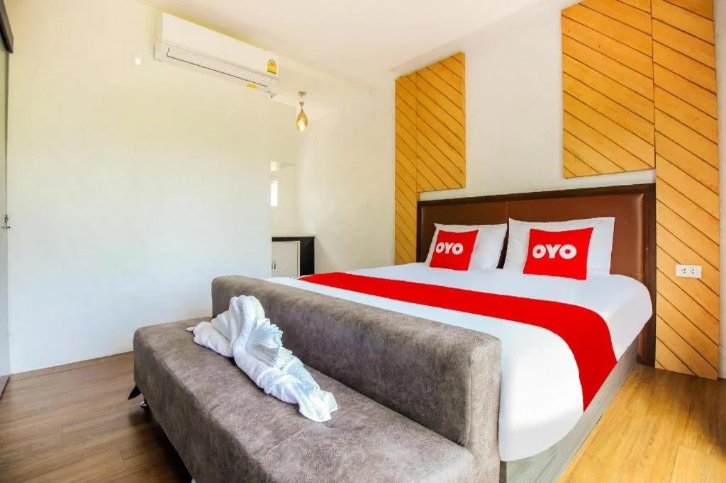 Bed in OYO 271 The Resort Romklao
