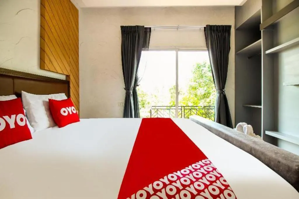 Bed in OYO 271 The Resort Romklao