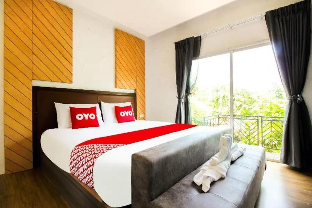 Bed in OYO 271 The Resort Romklao