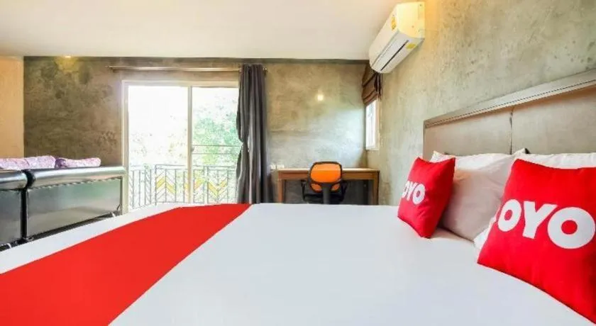 Bed in OYO 271 The Resort Romklao