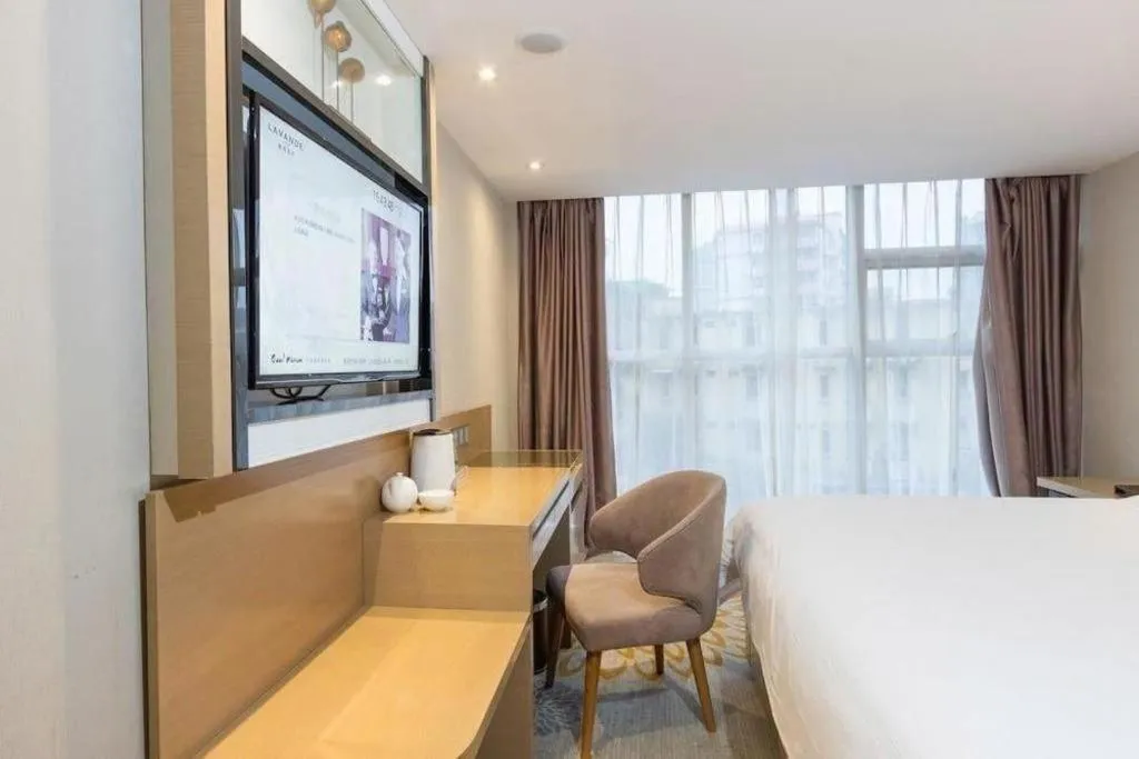 Bed in Lavande Hotel Guangzhou Tianhe Park Metro Station