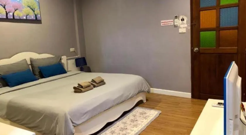 Bed in Remember Loei Love